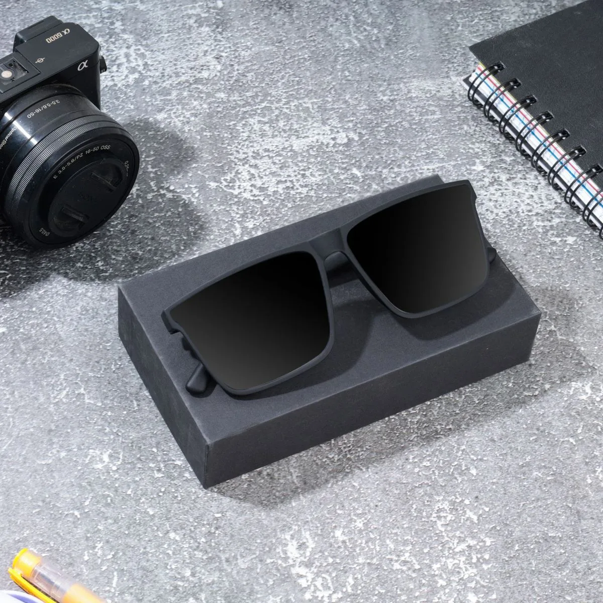 Matte Black Wayfarers