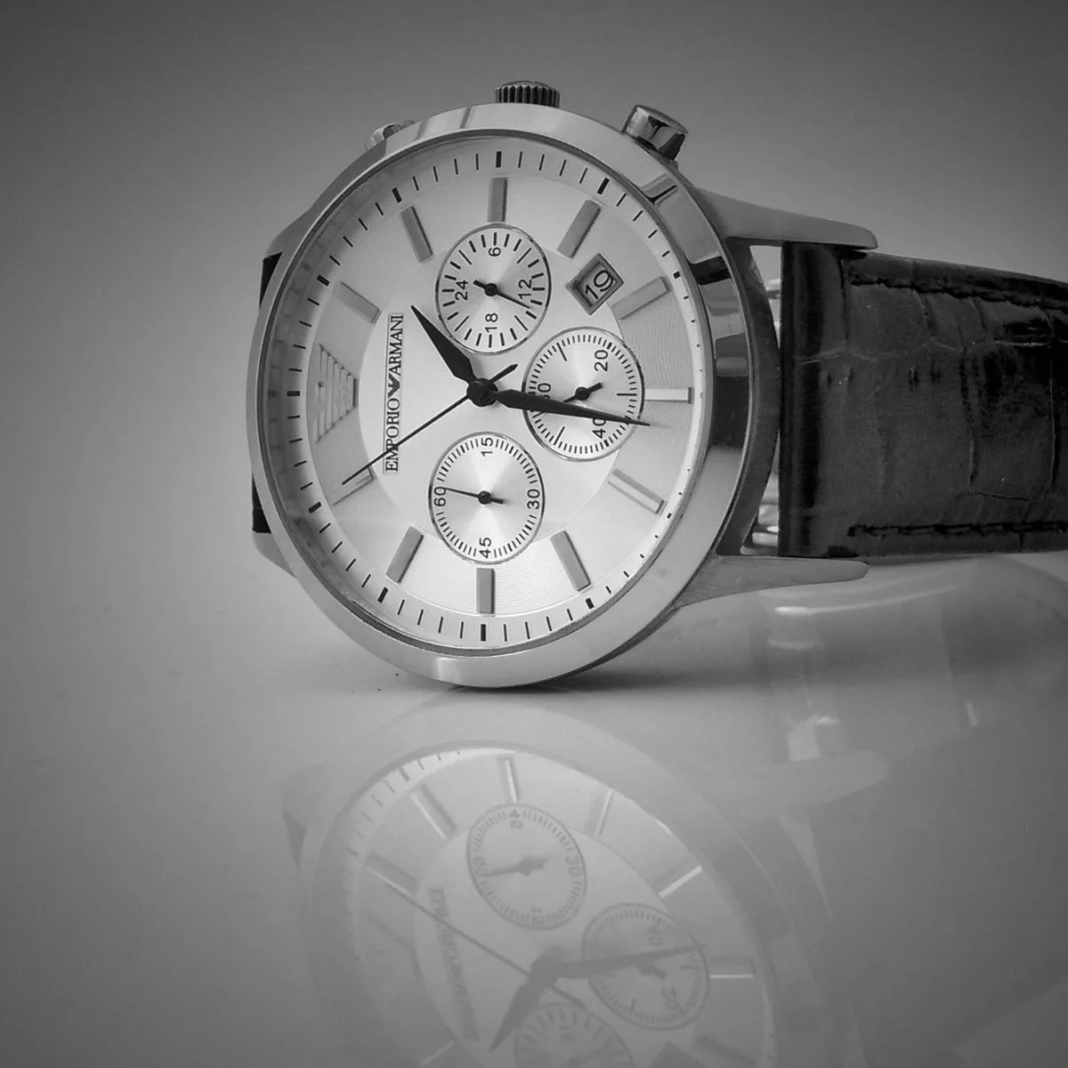 Classic Silver Dress Watch
