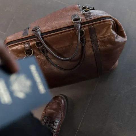 Weekender Leather Duffel